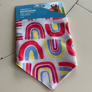 🍁💐NWT Vibrant Yellow and Blue Dog Bandana for Stylish Pets